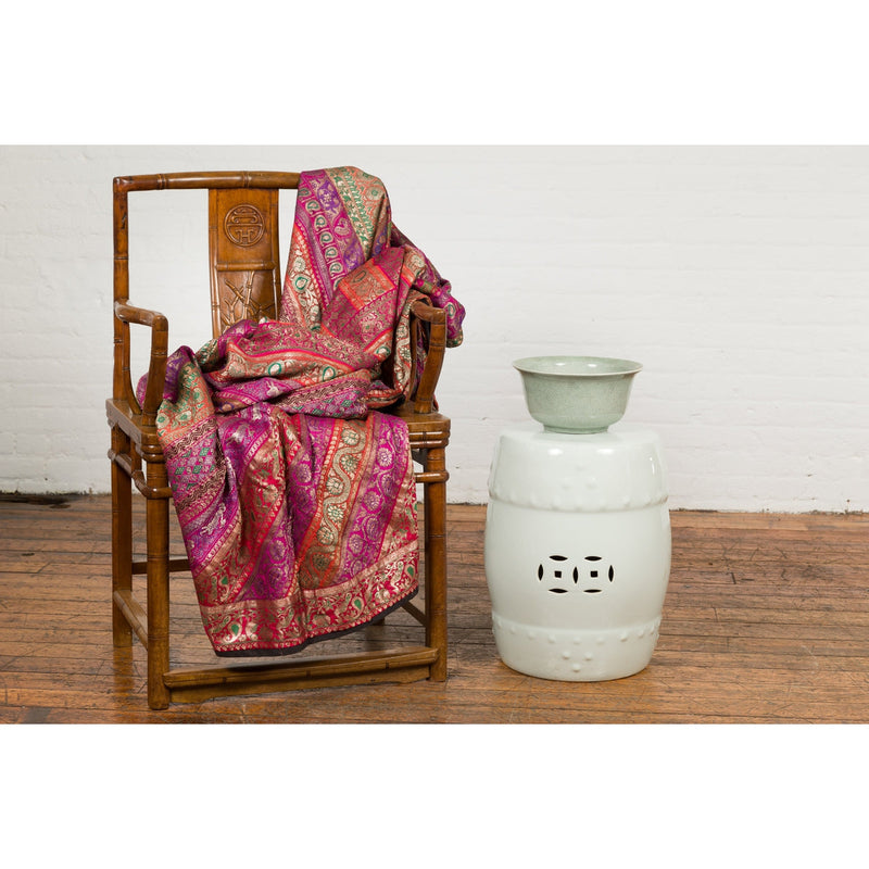 This-is-a-picture-of-a-Chinese Vintage Blanc De Chine Garden Stool with Pierced and Raised Motifs-image-position-8-style-YN7679-Shop-for-Vintage-and-Antique-Asian-and-Chinese-Furniture-for-sale-at-FEA Home-NYC