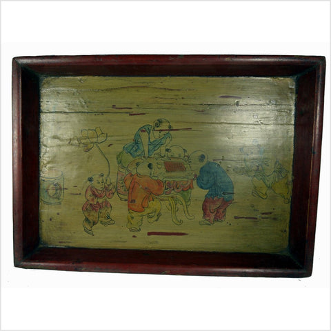 Chinese Wooden Tray