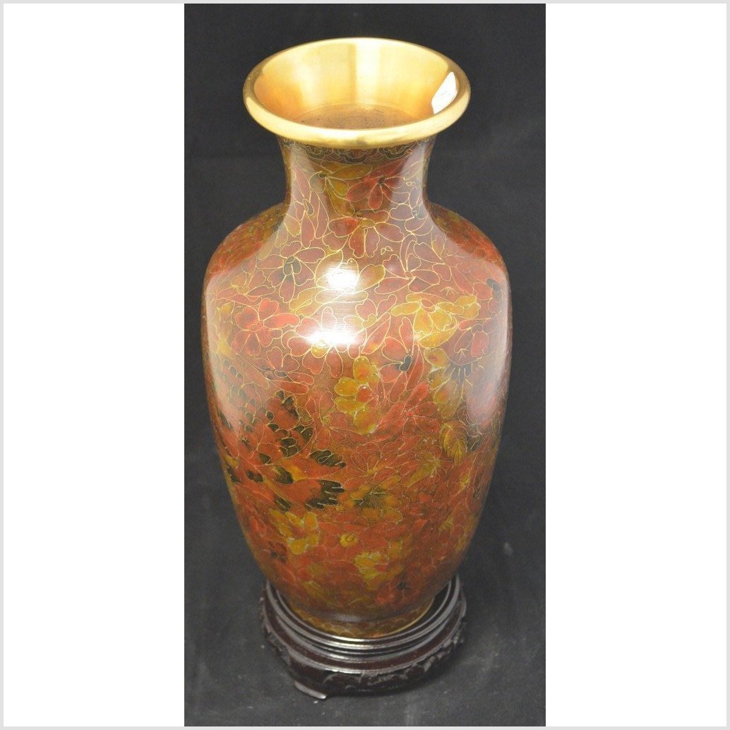 Cloisonné Vase-2. Asian & Chinese Furniture, Art, Antiques, Vintage Home Décor for sale at FEA Home