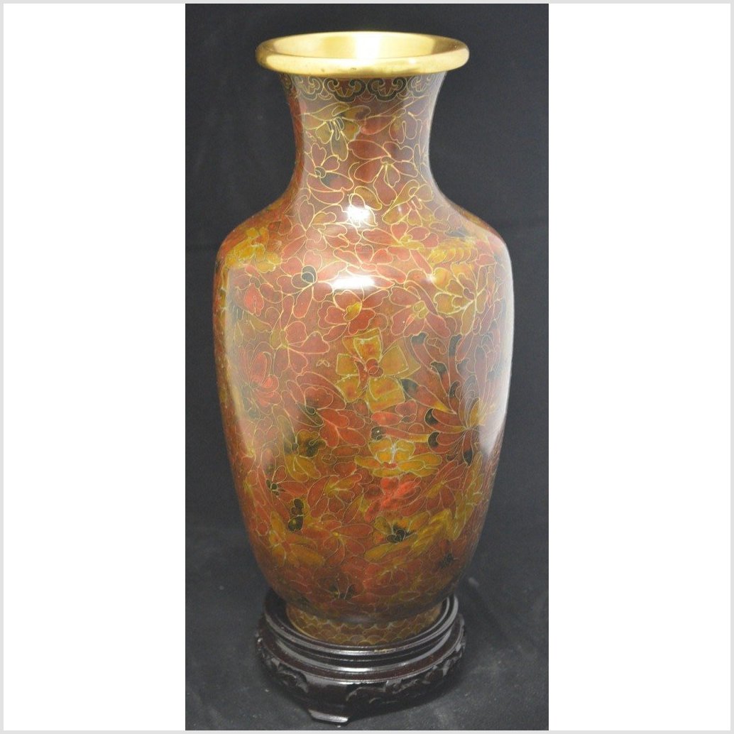 Cloisonné Vase-1. Asian & Chinese Furniture, Art, Antiques, Vintage Home Décor for sale at FEA Home