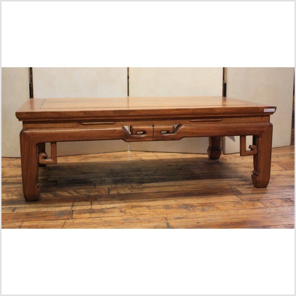 Coffee Table With Openwork Aprons-2. Asian & Chinese Furniture, Art, Antiques, Vintage Home Décor for sale at FEA Home