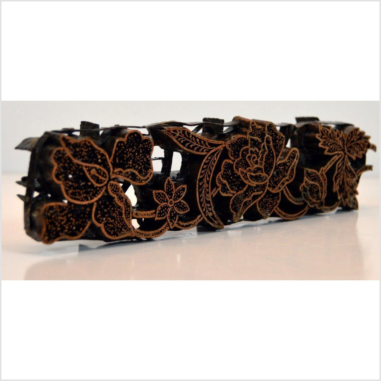 Copper Batik Ink Block-2. Asian & Chinese Furniture, Art, Antiques, Vintage Home Décor for sale at FEA Home