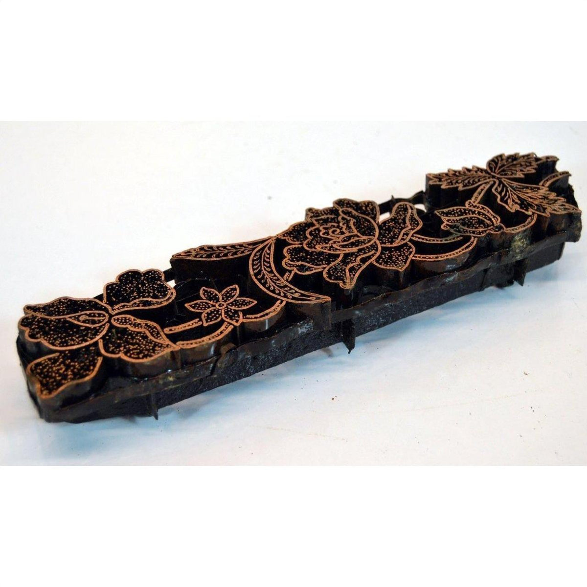 Copper Batik Ink Block-6. Asian &amp; Chinese Furniture, Art, Antiques, Vintage Home Décor for sale at FEA Home