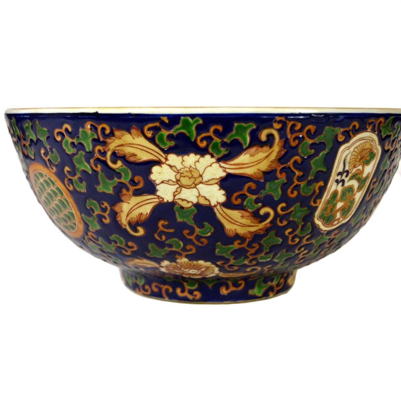 Country Ming Porcelain Bowl-7. Asian &amp; Chinese Furniture, Art, Antiques, Vintage Home Décor for sale at FEA Home