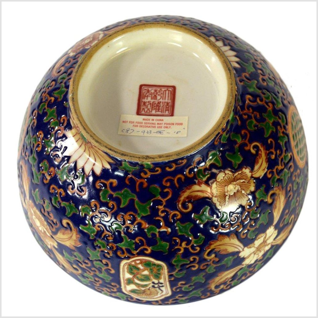 Country Ming Porcelain Bowl-8. Asian &amp; Chinese Furniture, Art, Antiques, Vintage Home Décor for sale at FEA Home