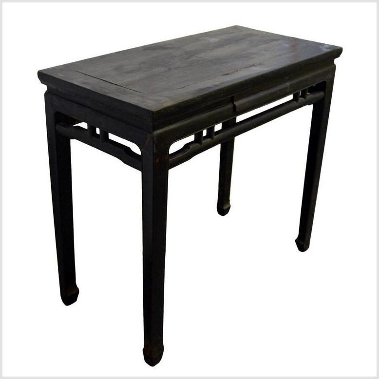 Dark Stained Altar Table-5. Asian &amp; Chinese Furniture, Art, Antiques, Vintage Home Décor for sale at FEA Home