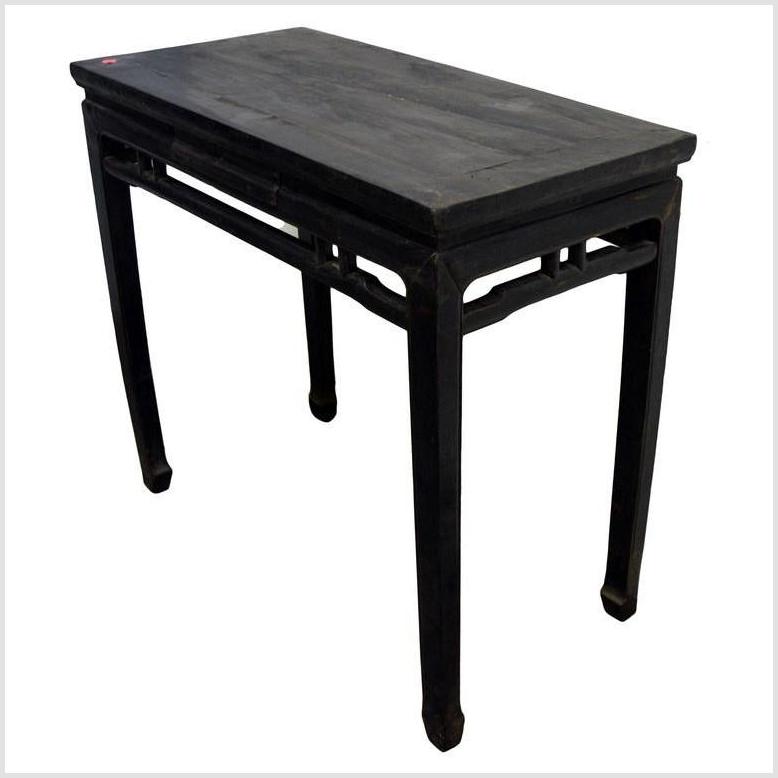 Dark Stained Altar Table- Asian Antiques, Vintage Home Decor & Chinese Furniture - FEA Home