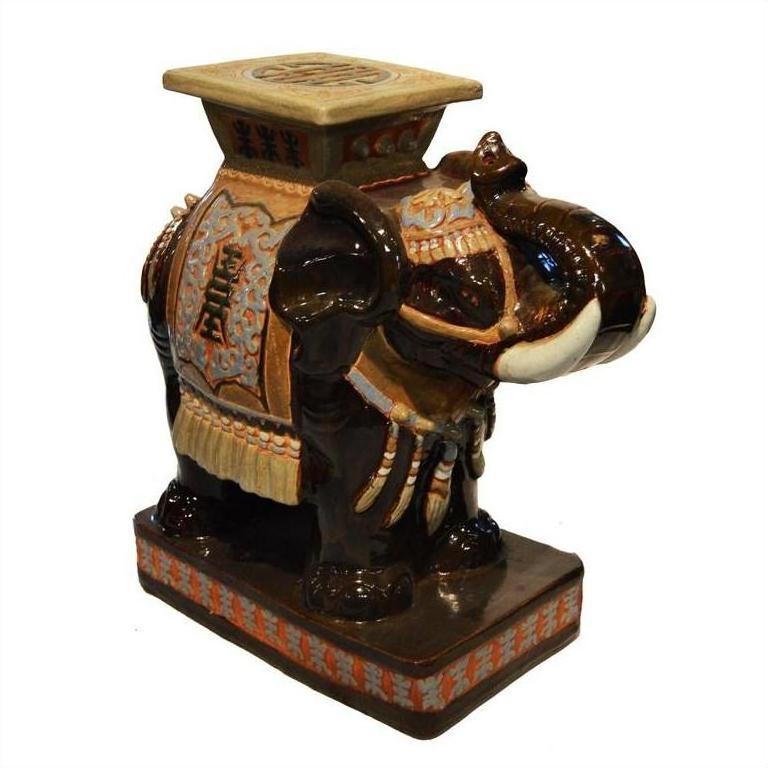 Elephant Chinese Garden Stool / Seat-10. Asian &amp; Chinese Furniture, Art, Antiques, Vintage Home Décor for sale at FEA Home