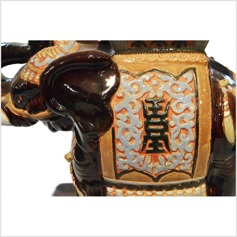 Elephant Chinese Garden Stool / Seat-YN3712-7. Asian & Chinese Furniture, Art, Antiques, Vintage Home Décor for sale at FEA Home