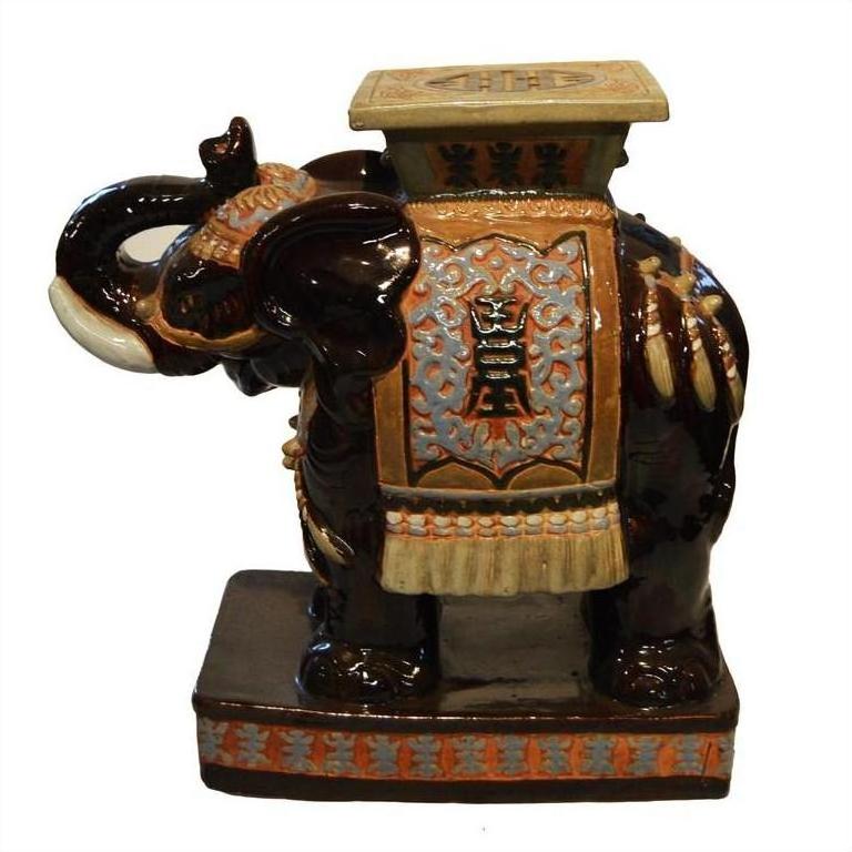 Elephant Chinese Garden Stool / Seat-1. Asian &amp; Chinese Furniture, Art, Antiques, Vintage Home Décor for sale at FEA Home