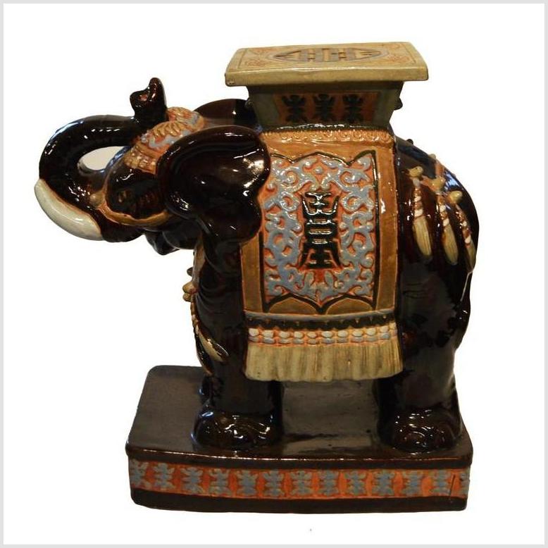 Elephant Chinese Garden Stool / Seat-1. Asian & Chinese Furniture, Art, Antiques, Vintage Home Décor for sale at FEA Home