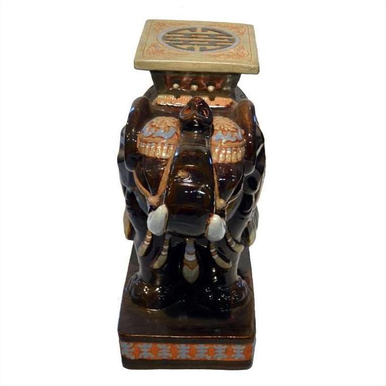 Elephant Chinese Garden Stool / Seat-9. Asian &amp; Chinese Furniture, Art, Antiques, Vintage Home Décor for sale at FEA Home