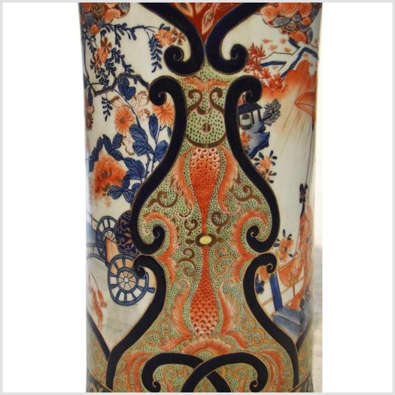 Gilt Ornate Tall Imari Altar Vase-2. Asian & Chinese Furniture, Art, Antiques, Vintage Home Décor for sale at FEA Home
