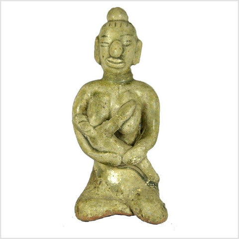 Glazed Terracotta Miniature Fertility Doll-YNE320-4. Asian & Chinese Furniture, Art, Antiques, Vintage Home Décor for sale at FEA Home