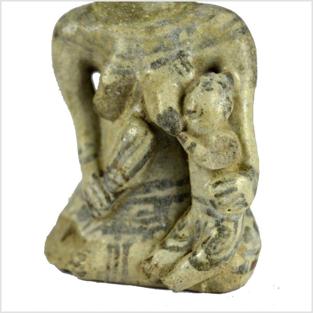 Glazed Terracotta Miniature Fertility Doll-6. Asian &amp; Chinese Furniture, Art, Antiques, Vintage Home Décor for sale at FEA Home