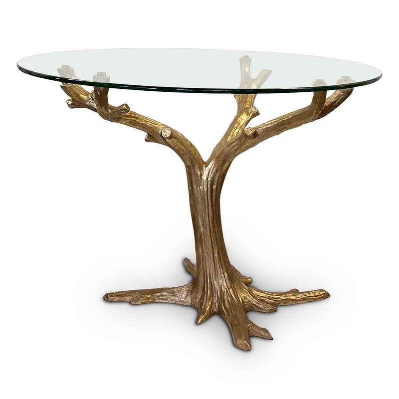 Gold Patina Tree Table Base-RG928G-1. Asian & Chinese Furniture, Art, Antiques, Vintage Home Décor for sale at FEA Home