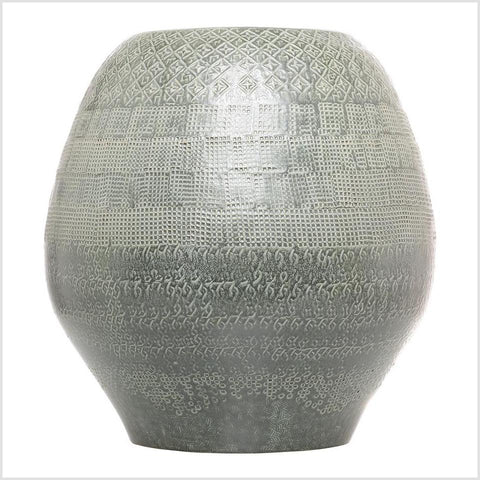 Green Ceramic Thai Vase