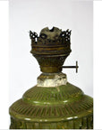 Green Glass Oil Lamp-3. Asian & Chinese Furniture, Art, Antiques, Vintage Home Décor for sale at FEA Home
