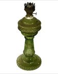 Green Glass Oil Lamp-4. Asian & Chinese Furniture, Art, Antiques, Vintage Home Décor for sale at FEA Home