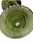 Green Glass Oil Lamp-5. Asian & Chinese Furniture, Art, Antiques, Vintage Home Décor for sale at FEA Home
