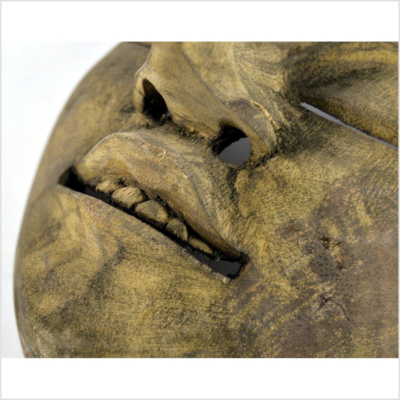 Hand Carved BalineseTheater Mask-4. Asian &amp; Chinese Furniture, Art, Antiques, Vintage Home Décor for sale at FEA Home