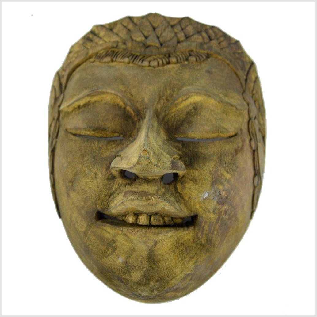 Hand Carved BalineseTheater Mask-1. Asian & Chinese Furniture, Art, Antiques, Vintage Home Décor for sale at FEA Home