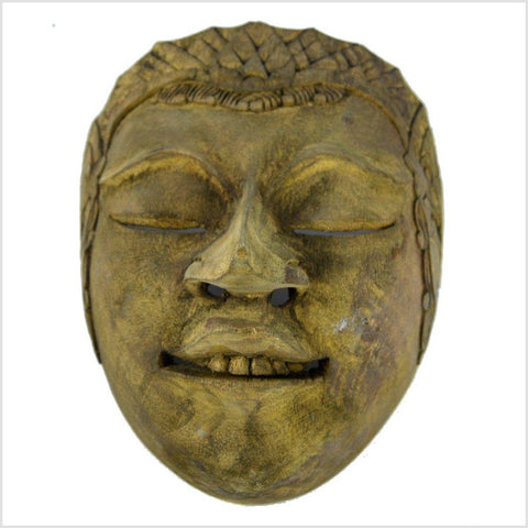 Hand Carved BalineseTheater Mask-YNE353-1. Asian & Chinese Furniture, Art, Antiques, Vintage Home Décor for sale at FEA Home