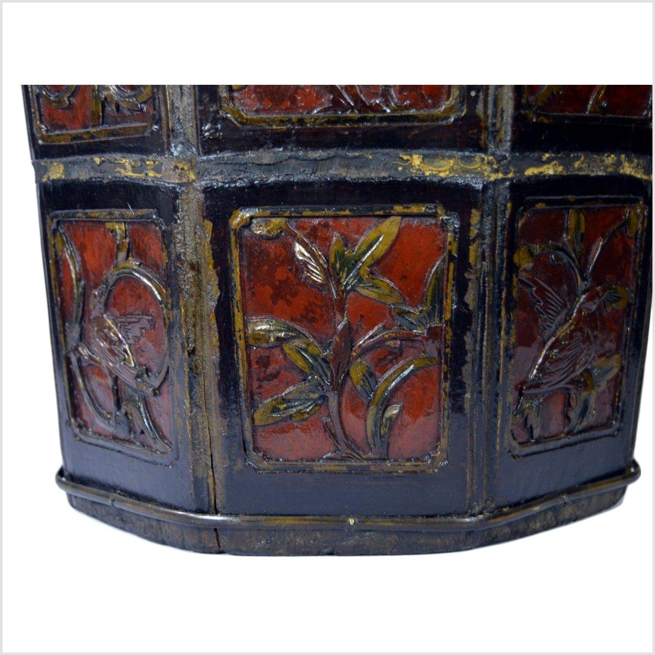 Hand Carved Bamboo Bucket-5. Asian &amp; Chinese Furniture, Art, Antiques, Vintage Home Décor for sale at FEA Home