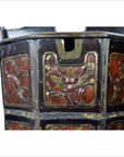 Hand Carved Bamboo Bucket-6. Asian & Chinese Furniture, Art, Antiques, Vintage Home Décor for sale at FEA Home