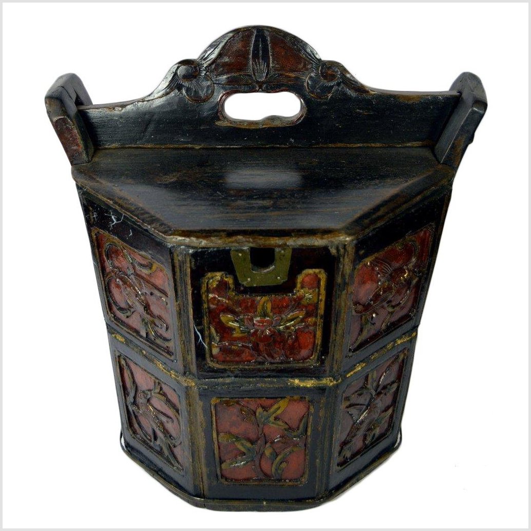 Hand Carved Bamboo Bucket-7. Asian &amp; Chinese Furniture, Art, Antiques, Vintage Home Décor for sale at FEA Home