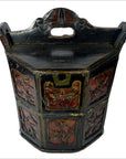 Hand Carved Bamboo Bucket-7. Asian & Chinese Furniture, Art, Antiques, Vintage Home Décor for sale at FEA Home
