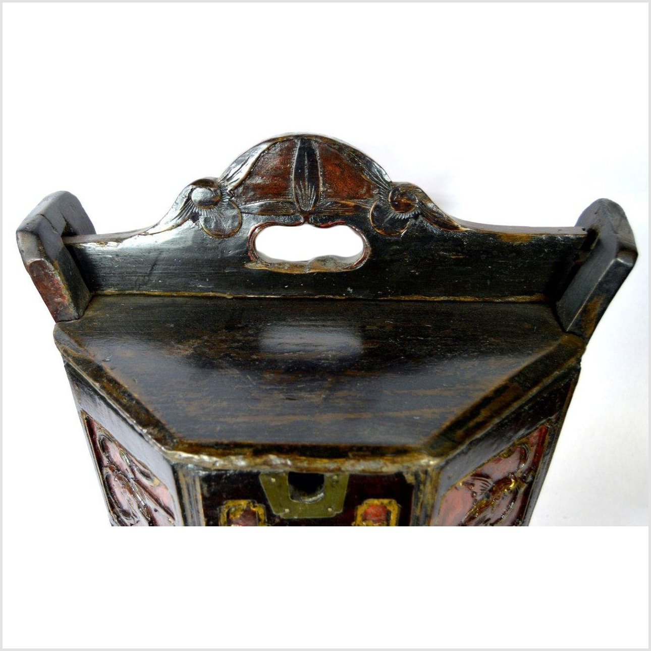 Hand Carved Bamboo Bucket-9. Asian &amp; Chinese Furniture, Art, Antiques, Vintage Home Décor for sale at FEA Home