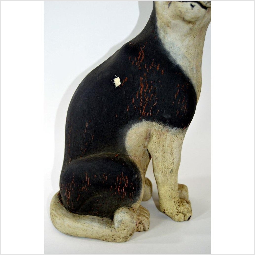 Hand Carved Cat-3. Asian &amp; Chinese Furniture, Art, Antiques, Vintage Home Décor for sale at FEA Home