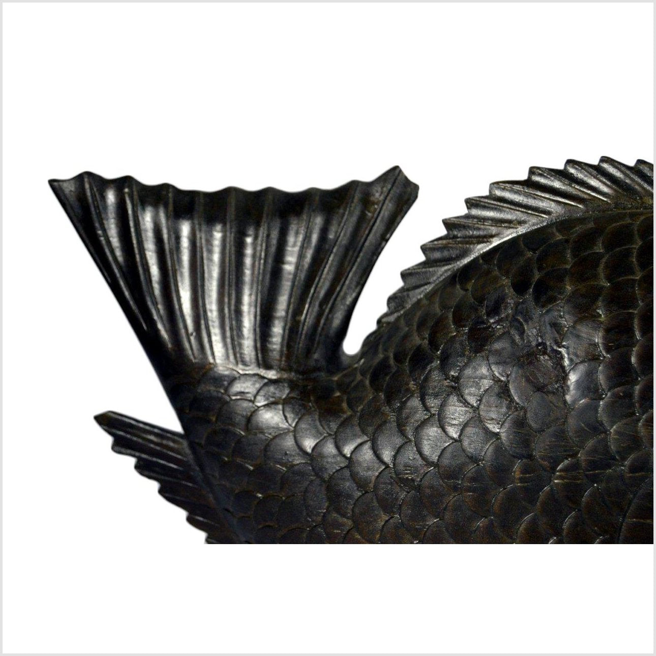 Hand Carved Fish-3. Asian &amp; Chinese Furniture, Art, Antiques, Vintage Home Décor for sale at FEA Home