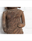 Hand Carved Indian Temple Carving Statue from Gujarat Depicting a Hindu Deity-12. Asian & Chinese Furniture, Art, Antiques, Vintage Home Décor for sale at FEA Home
