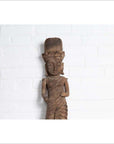 Hand Carved Indian Temple Carving Statue from Gujarat Depicting a Hindu Deity-5. Asian & Chinese Furniture, Art, Antiques, Vintage Home Décor for sale at FEA Home