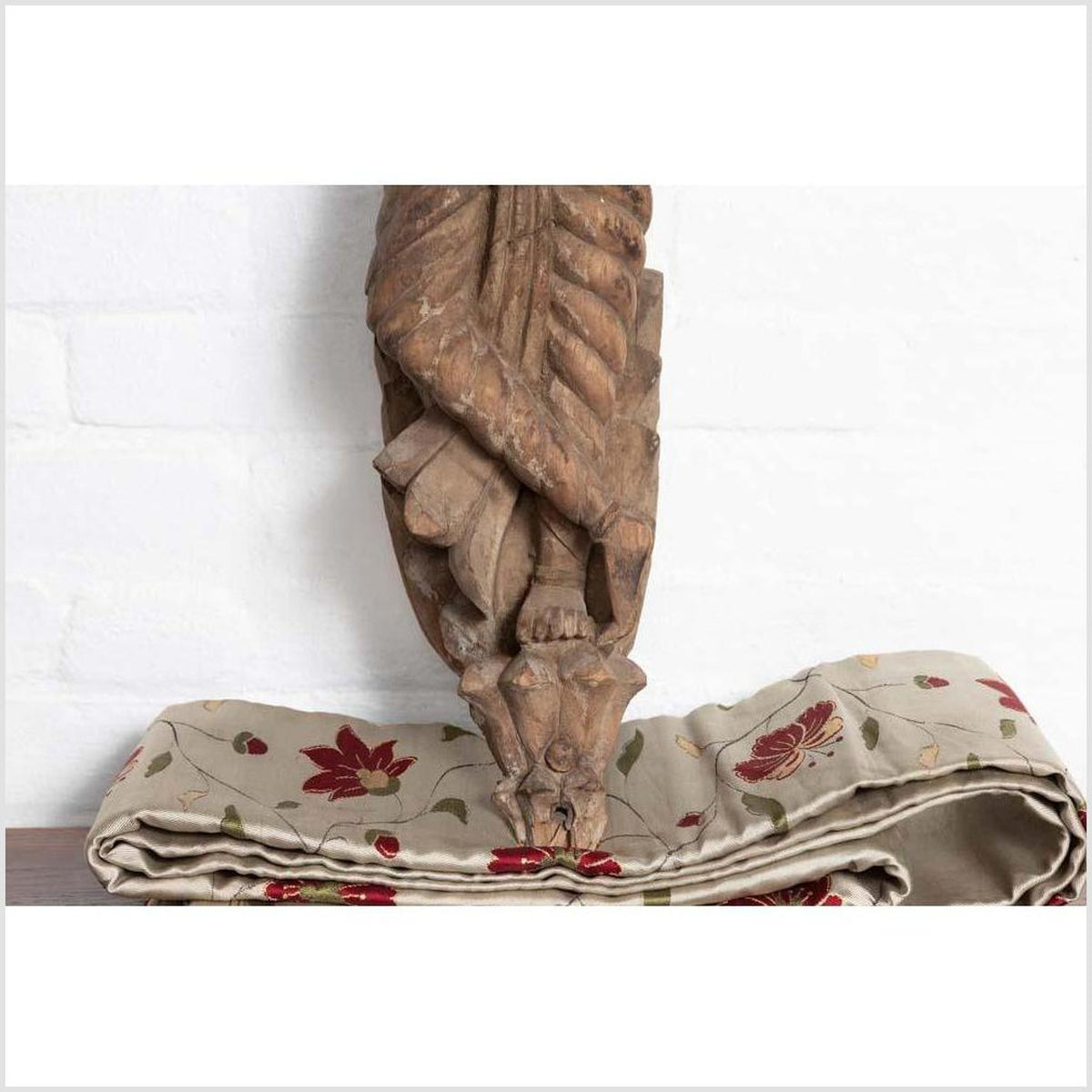 Hand Carved Indian Temple Carving Statue from Gujarat Depicting a Hindu Deity-7. Asian &amp; Chinese Furniture, Art, Antiques, Vintage Home Décor for sale at FEA Home