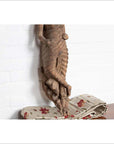 Hand Carved Indian Temple Carving Statue from Gujarat Depicting a Hindu Deity-10. Asian & Chinese Furniture, Art, Antiques, Vintage Home Décor for sale at FEA Home