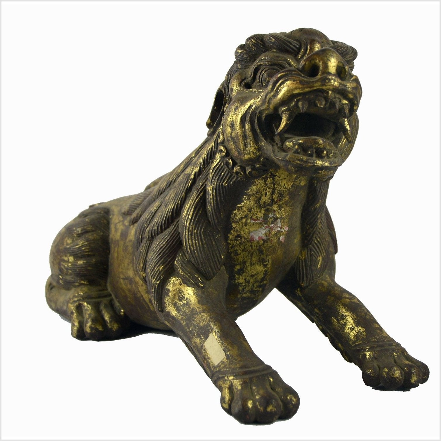 Hand Carved Indonesian Beast-1. Asian & Chinese Furniture, Art, Antiques, Vintage Home Décor for sale at FEA Home