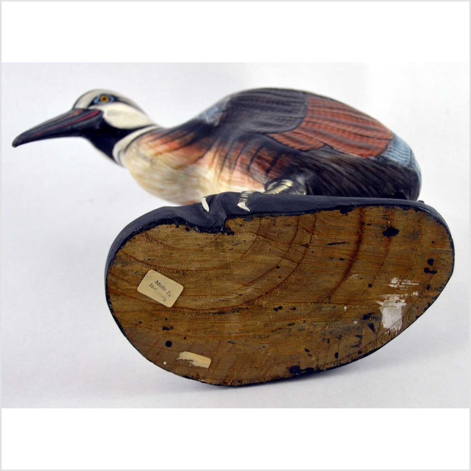 Hand Carved Indonesian Kiwi Bird-3. Asian &amp; Chinese Furniture, Art, Antiques, Vintage Home Décor for sale at FEA Home