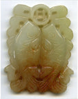 Hand Carved Jade Medallion-1. Asian & Chinese Furniture, Art, Antiques, Vintage Home Décor for sale at FEA Home