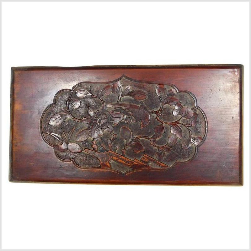 Antique Chinese Carved Panel 