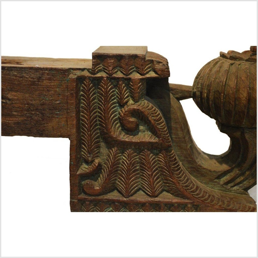 Hand Carved Teak Wood Architectural Element-2. Asian & Chinese Furniture, Art, Antiques, Vintage Home Décor for sale at FEA Home