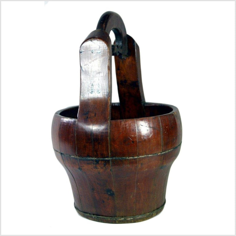 Hand Made Chinese Bucket-YNE572-4. Asian & Chinese Furniture, Art, Antiques, Vintage Home Décor for sale at FEA Home