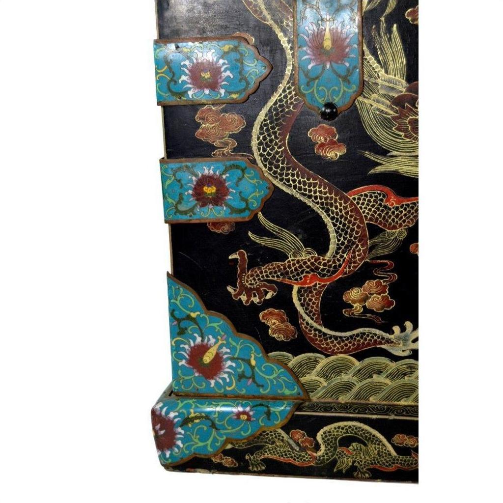 Hand Painted Dowry Box-15. Asian &amp; Chinese Furniture, Art, Antiques, Vintage Home Décor for sale at FEA Home