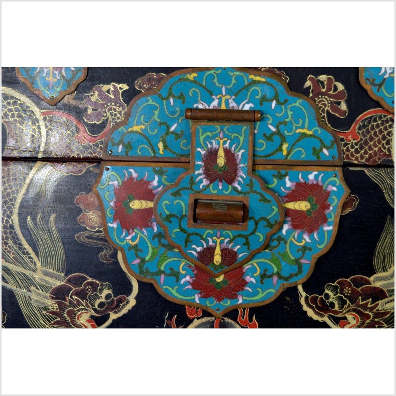 Hand Painted Dowry Box-2. Asian & Chinese Furniture, Art, Antiques, Vintage Home Décor for sale at FEA Home