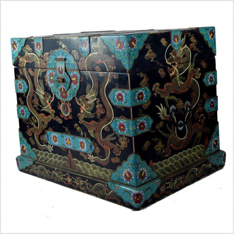 Hand Painted Dowry Box
