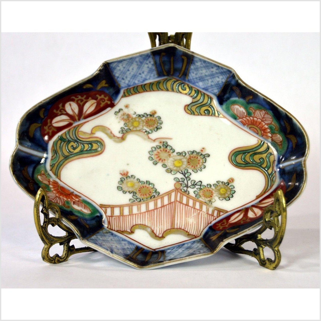 Hand Painted Imari Bowl-1. Asian & Chinese Furniture, Art, Antiques, Vintage Home Décor for sale at FEA Home