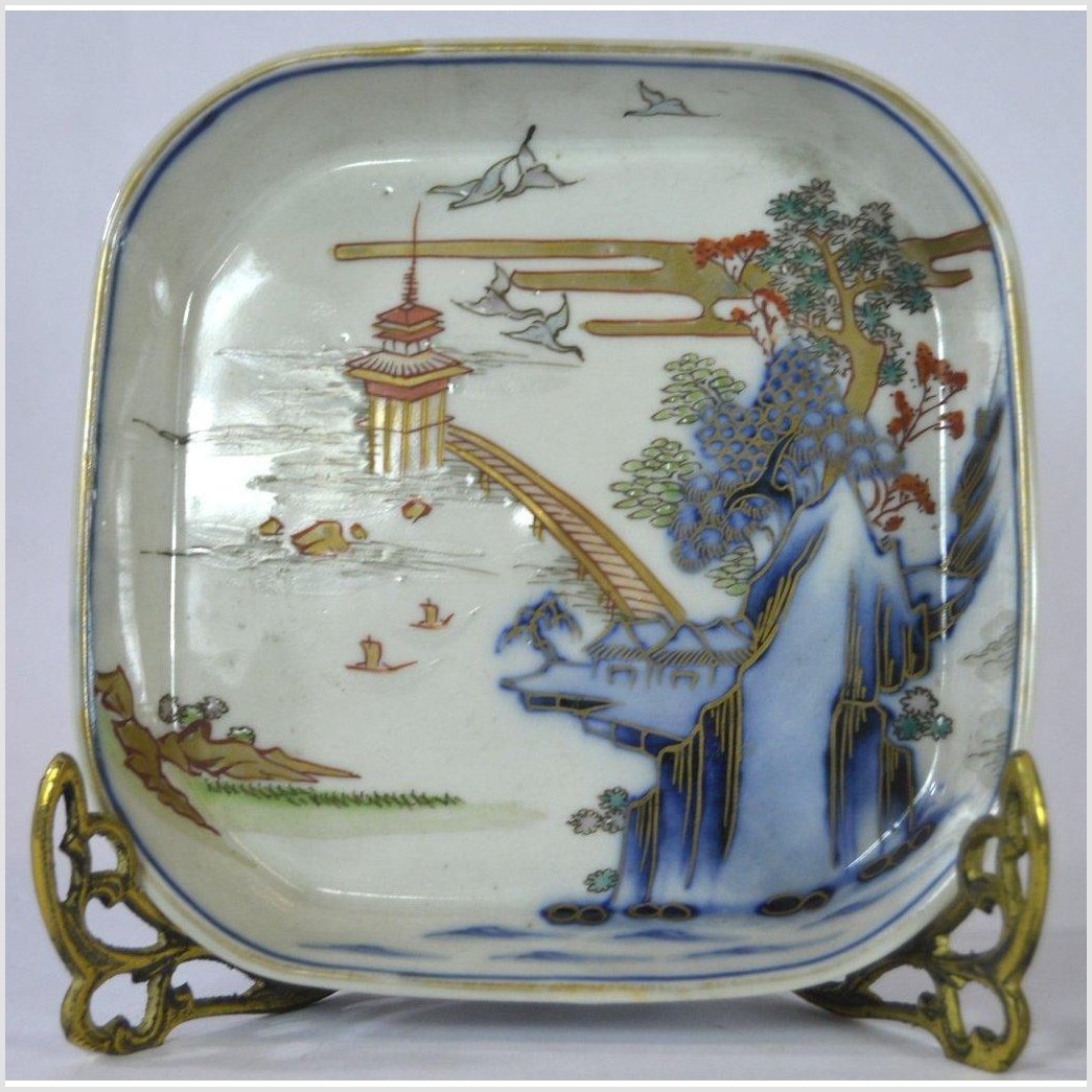 Hand Painted Imari Bowl-1. Asian & Chinese Furniture, Art, Antiques, Vintage Home Décor for sale at FEA Home