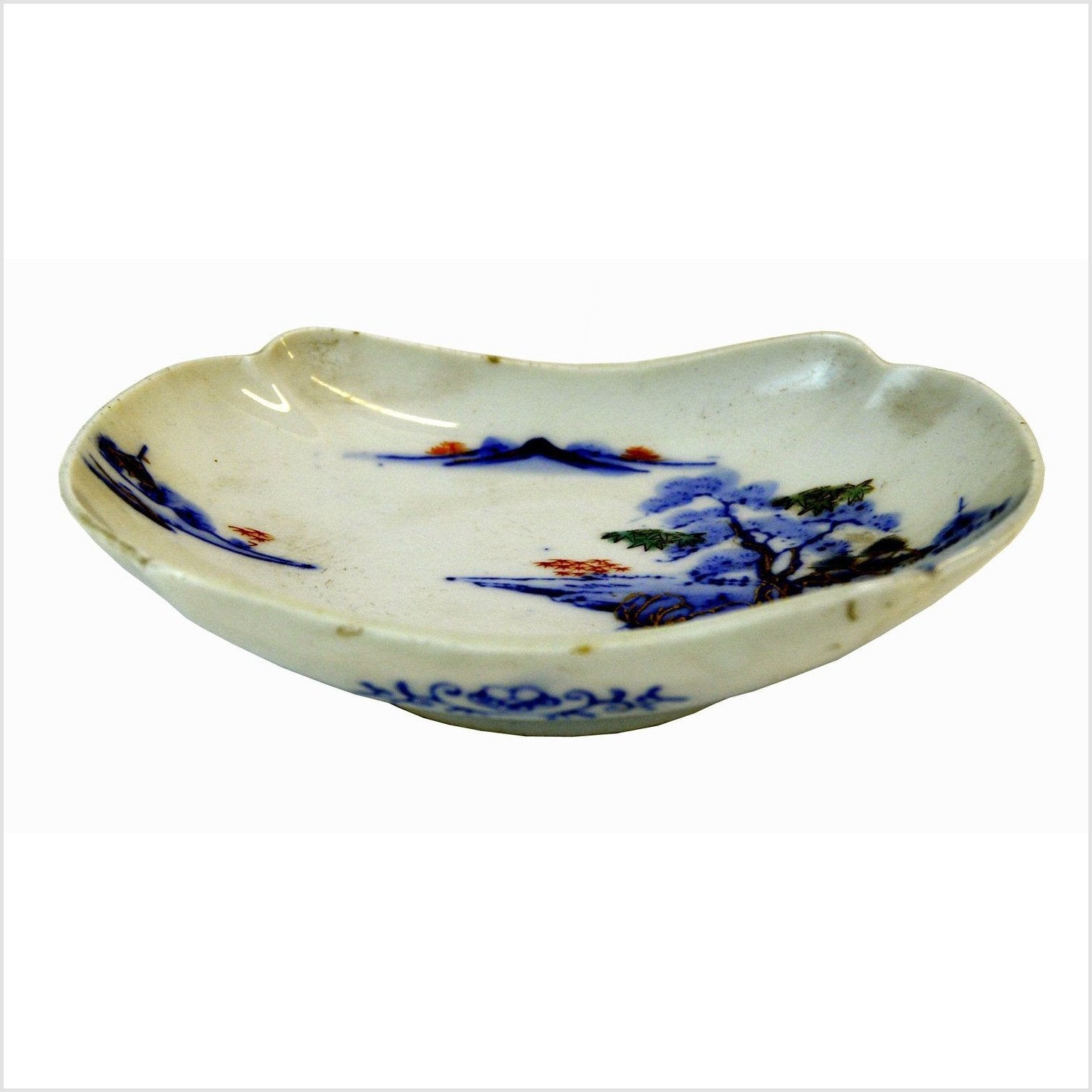 Hand Painted Imari Meiji Porcelain Bowl-6. Asian &amp; Chinese Furniture, Art, Antiques, Vintage Home Décor for sale at FEA Home